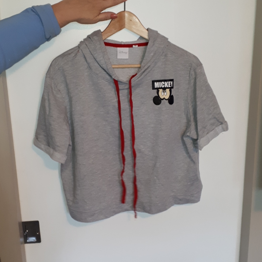 Disney cropped hoodie